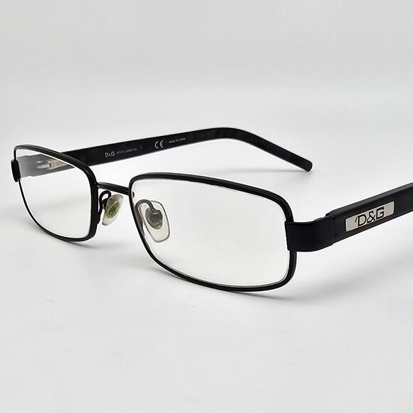 *SOLD* Dolce & Gabbana D&G5048 281 Black Grey Marble Eyeglasses Frame - Picture 1 of 12